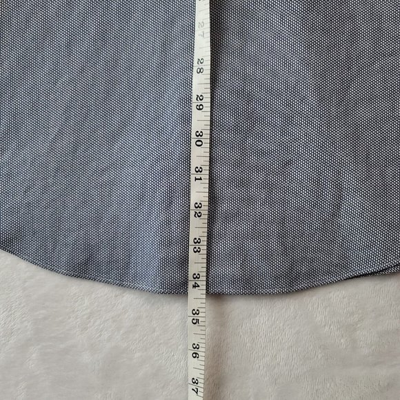 J Hilburn Men's JDesich Button Down Long Sleeve Shirt Navy Check (JADII) Custom - Picture 9 of 16